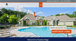 Desktop Screenshot of liveatshadowridge.com